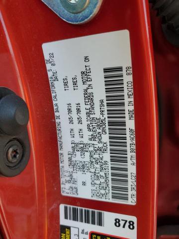 2022 TOYOTA TACOMA DOU 3TMCZ5AN5NM515199