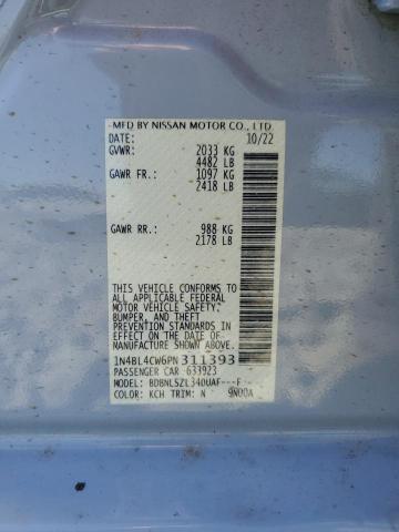 2023 NISSAN ALTIMA SR - 1N4BL4CW6PN311393