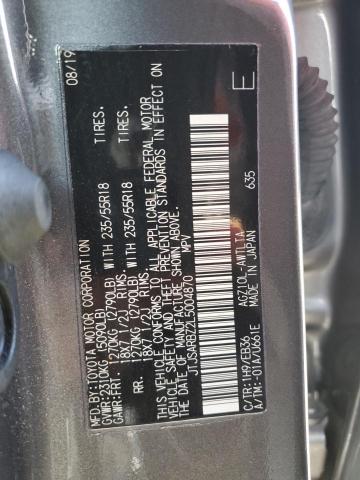 2020 LEXUS NX 300 F S JTJSARBZ2L5004870