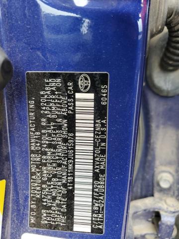 2018 TOYOTA CAMRY L - 4T1B11HK9JU615976