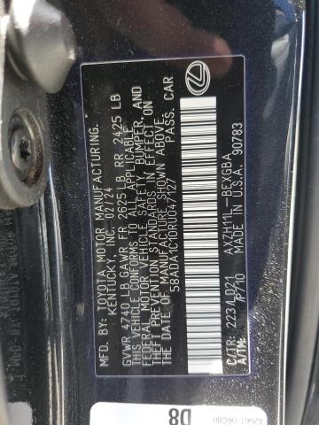 2024 LEXUS ES 300H BA 58ADA1C10RU047127