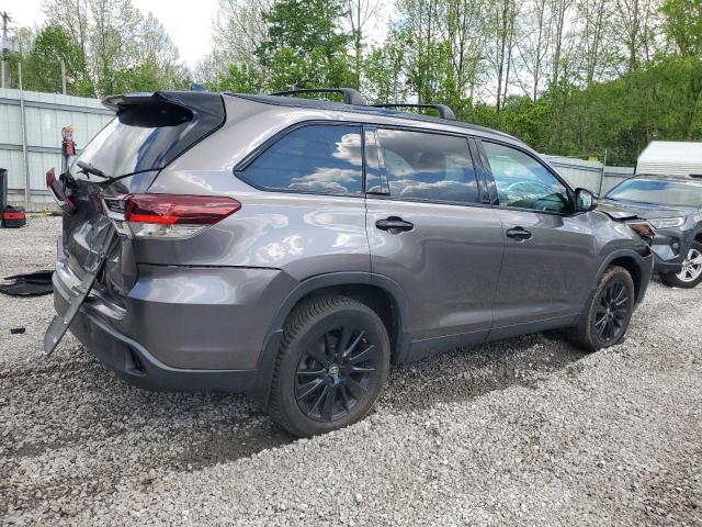 Vin: 5tdjzrfh5ks980790, lot: 55558545, toyota highlander se 20193