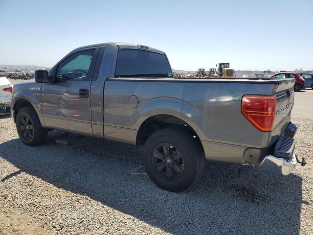 FORD F150 2010 gray  gas 1FTMF1CW8AKA64850 photo #3
