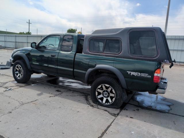 TOYOTA TACOMA XTR 2003 green  gas 5TEWN72N83Z199350 photo #3