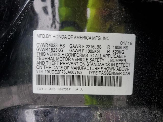 2018 ACURA ILX PREMIU 19UDE2F76JA003162