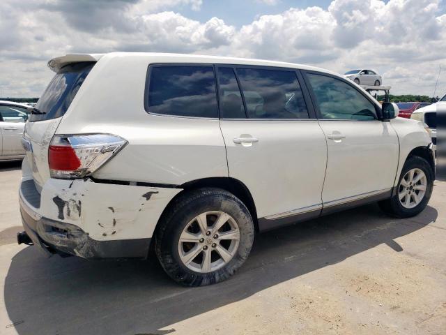 Vin: 5tdzk3eh7ds141863, lot: 58659735, toyota highlander base 20133