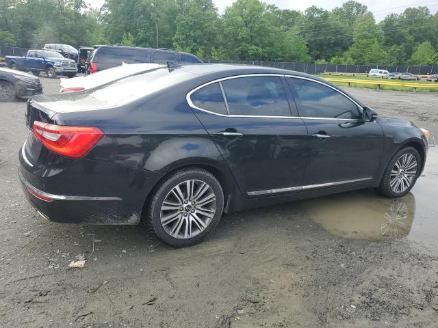 KIA CADENZA PR 2015 black  gas KNALN4D70F5194857 photo #4