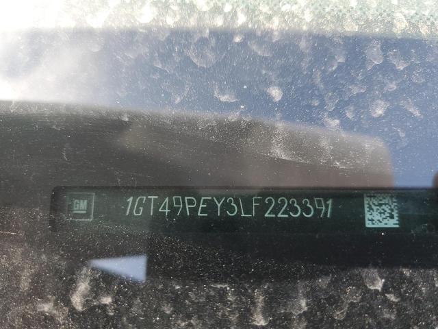 2020 GMC SIERRA K25 - 1GT49PEY3LF223391