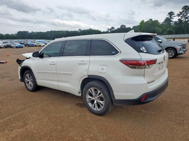 Vin: 5tdzkrfh2fs051976, lot: 56631815, toyota highlander le 20152