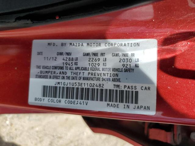 2014 MAZDA 6 SPORT - JM1GJ1U53E1102482
