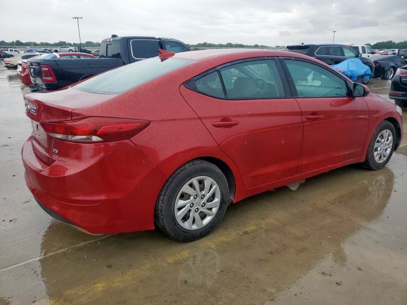 HYUNDAI ELANTRA SE 2017 burgundy  Gasoline 5NPD74LF9HH104022 photo #4