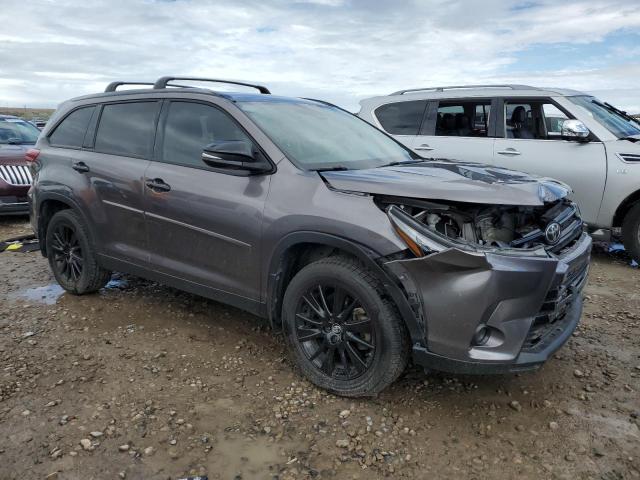 Vin: 5tdjzrfh0ks985301, lot: 55258915, toyota highlander se 20194