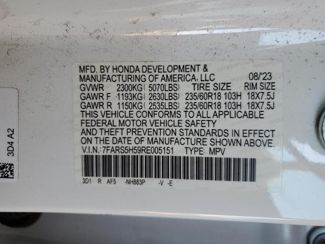 2024 HONDA CR-V SPORT - 7FARS5H59RE005151