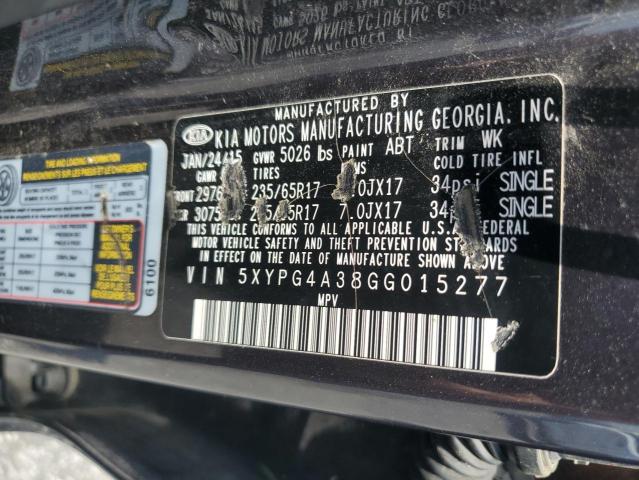 2016 KIA SORENTO LX - 5XYPG4A38GG015277