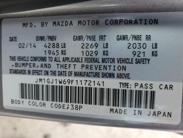 2015 MAZDA 6 GRAND TO - JM1GJ1W69F1172141