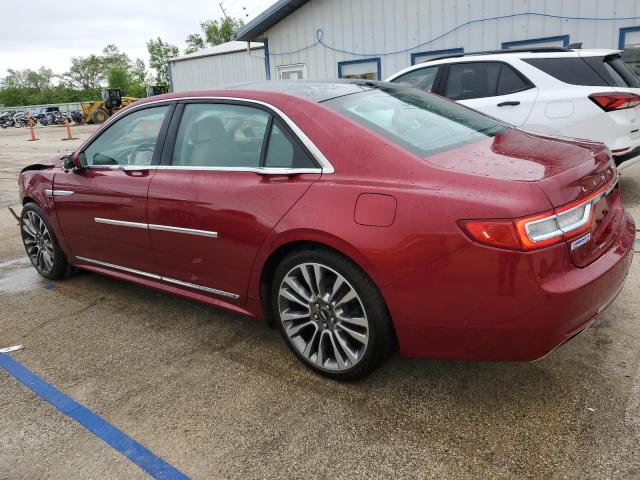 Vin: 1ln6l9nc7h5602929, lot: 57678775, lincoln continentl reserve 20172