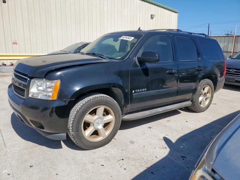 CHEVROLET TAHOE 2008 black  flexible fuel 1GNFC13028R252785 photo #1