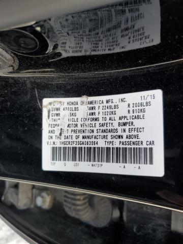 2016 HONDA ACCORD LX - 1HGCR2F35GA083964