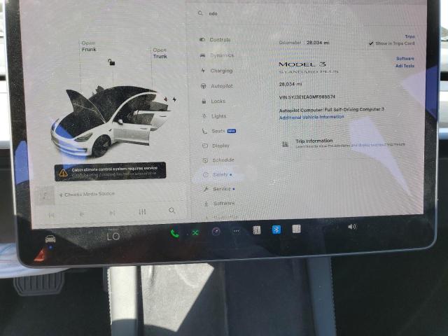 2021 TESLA MODEL 3 - 5YJ3E1EA0MF985574