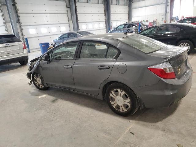 Vin: jhmfb4f23cs005656, lot: 56246535, honda civic hybrid 20122