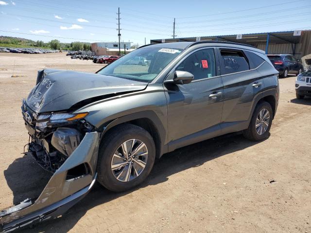 HYUNDAI TUCSON BLU 2024 charcoal  hybrid engine KM8JBCD11RU178469 photo #1
