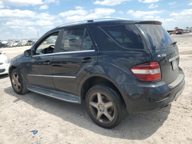 MERCEDES-BENZ ML 550 2009 black  gas 4JGBB72E29A455908 photo #3