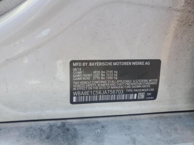 2018 BMW 330E WBA8E1C56JA756703