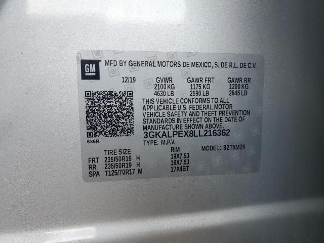 2020 GMC TERRAIN SL - 3GKALPEX8LL216362