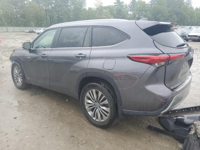 Vin: 5tdebrch9ms029246, lot: 57264685, toyota highlander hybrid platinum 20212
