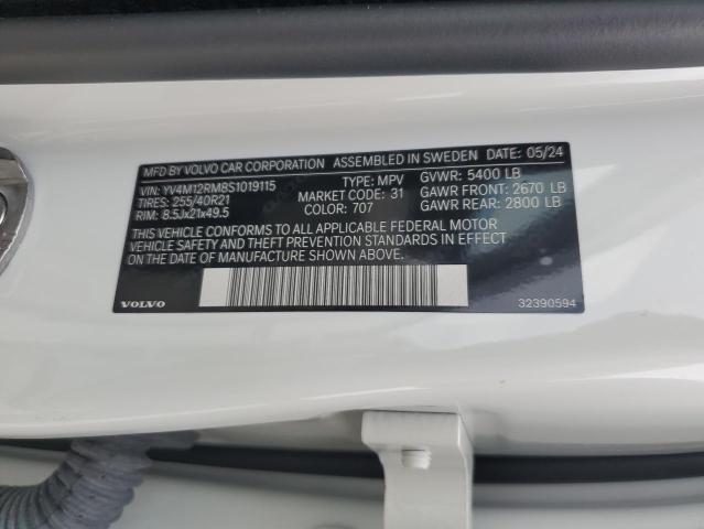 2025 VOLVO XC60 ULTRA YV4M12RM8S1019115