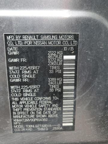 2016 NISSAN ROGUE S - KNMAT2MV9GP614382