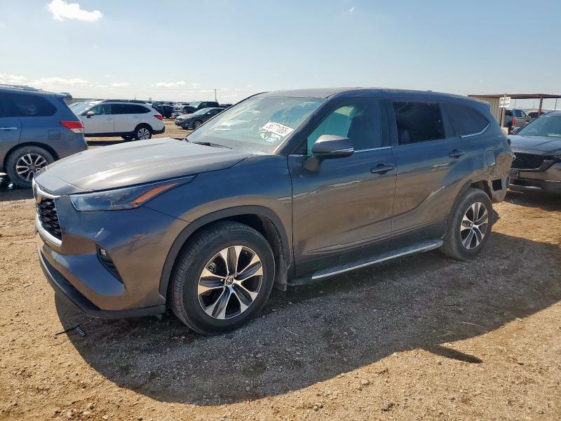 Vin: 5tdgzrah9ns557569, lot: 58771065, toyota highlander xle 2022 img_1