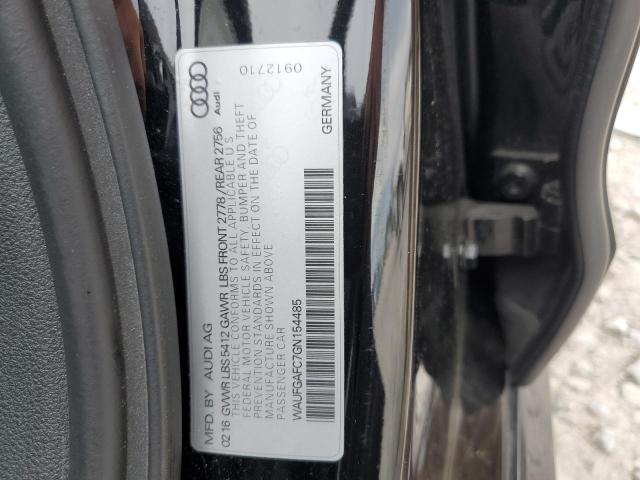2016 AUDI A6 PREMIUM WAUFGAFC7GN154485