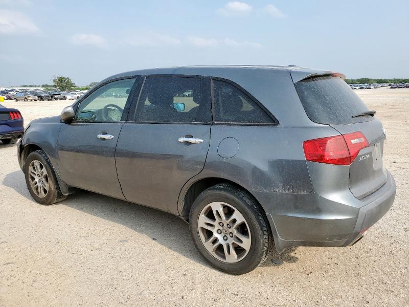 ACURA MDX 2008 gray  gas 2HNYD28258H537182 photo #3