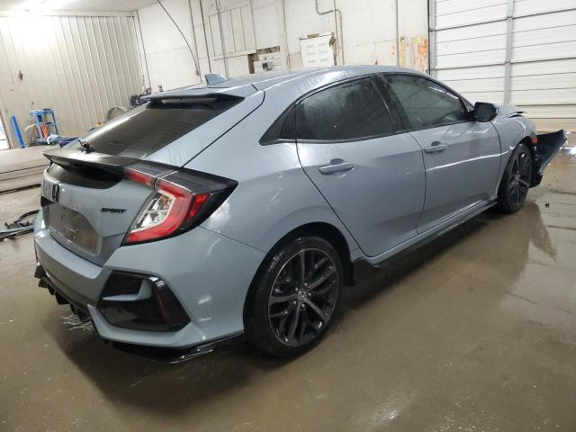 Vin: shhfk7h40mu406158, lot: 56485745, honda civic sport 20213