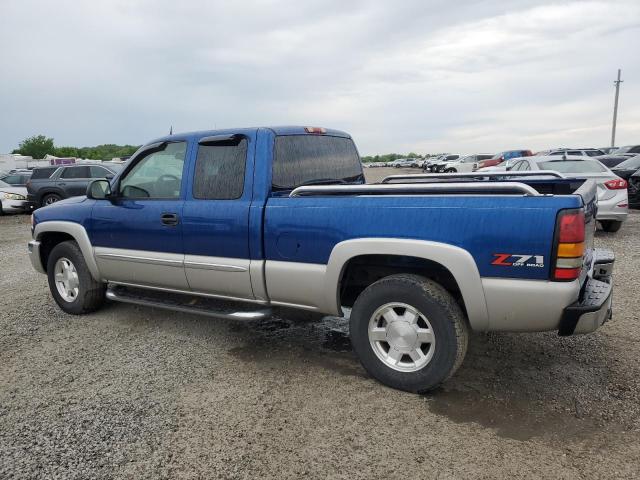 GMC NEW SIERRA 2004 blue 4dr ext gas 1GTEK19T34Z267816 photo #3