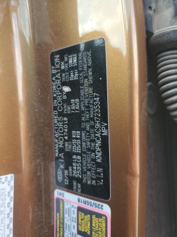 2017 KIA SPORTAGE E - KNDPNCAC9H7235347