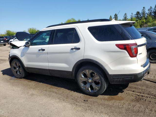 Vin: 1fm5k8gt1jgb36527, lot: 57949835, ford explorer sport 20182