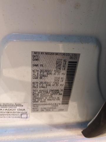 2024 NISSAN FRONTIER S - 1N6ED1EK6RN602828