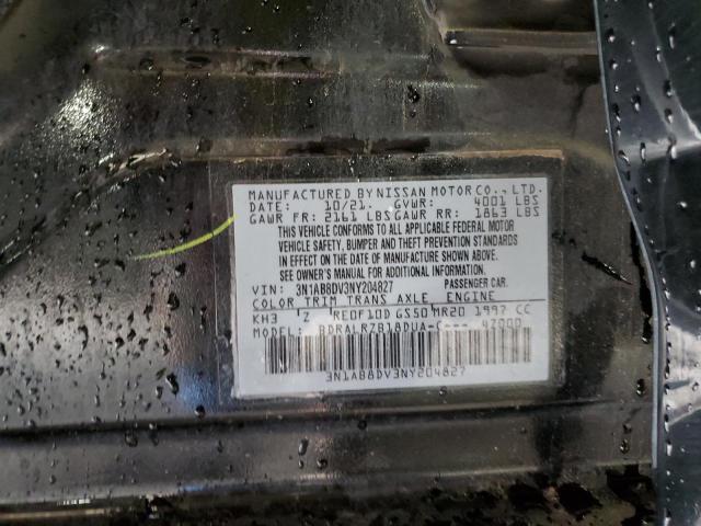 2022 NISSAN SENTRA SR - 3N1AB8DV3NY204827