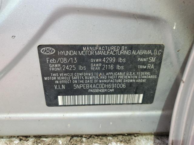 2013 HYUNDAI SONATA GLS - 5NPEB4AC0DH691006