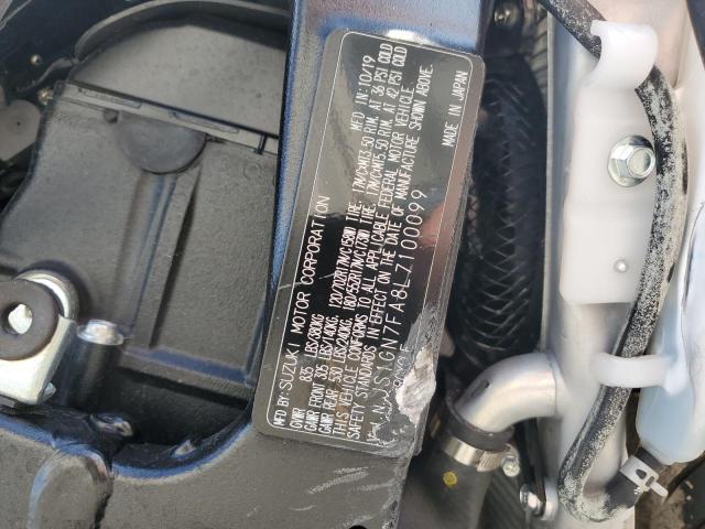 2020 SUZUKI GSX-R600 JS1GN7FA8L7100099