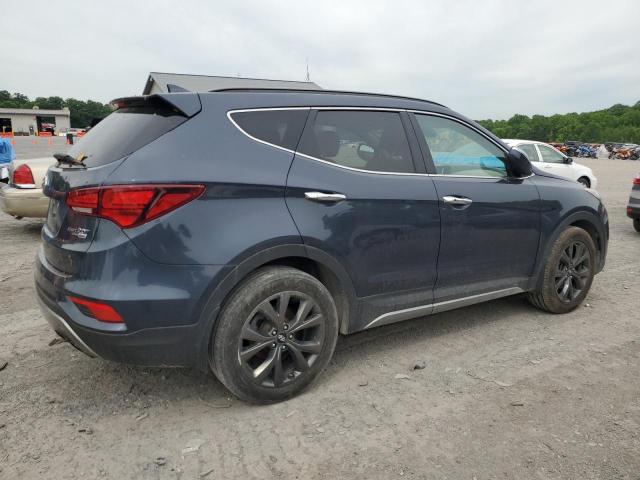 Vin: 5xyzwdla8hg496236, lot: 58387285, hyundai santa fe 20173