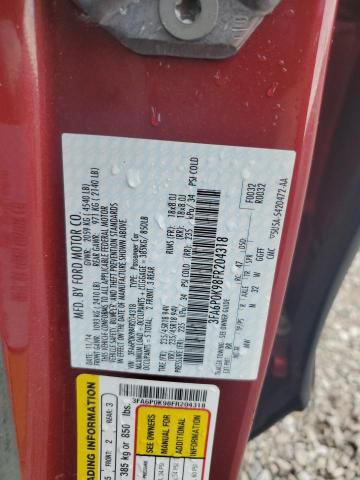 2015 FORD FUSION TIT - 3FA6P0K98FR204318