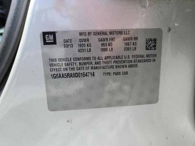 2013 CADILLAC ATS - 1G6AA5RA8D0164714