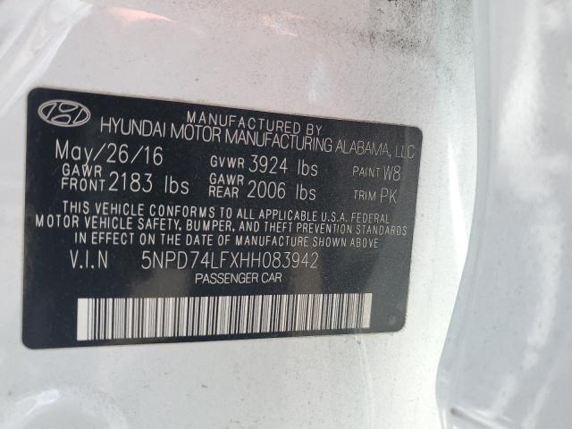 2017 HYUNDAI ELANTRA SE #3301864003