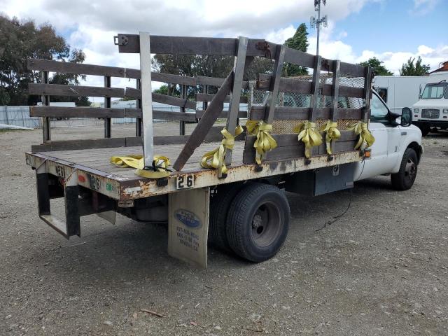 FORD F350 SUPER 2005 white  gas 1FDWF36525EB83713 photo #4
