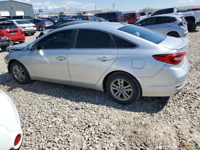 HYUNDAI SONATA SE 2016 silver  gas 5NPE24AFXGH274863 photo #3