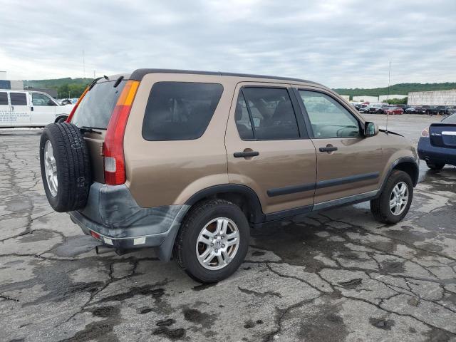 HONDA CR-V EX 2002 tan  gas JHLRD78892C036711 photo #4