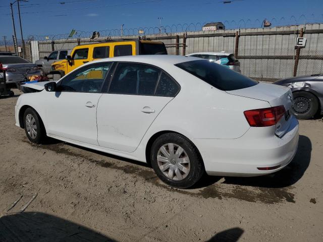 VOLKSWAGEN JETTA BASE 2015 white  gas 3VW2K7AJ4FM315230 photo #3